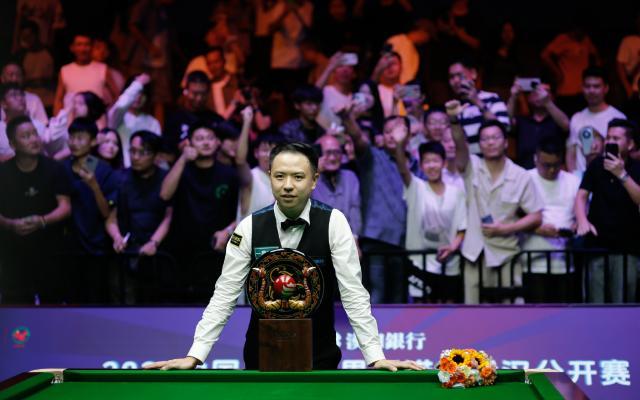 我认为这次, 成为中国首, 赵心童 我认为这次, 成为中国首, 赵心童